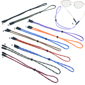 Sangle de sport réglable pour lunettes de soleil/cordon tissé robuste.